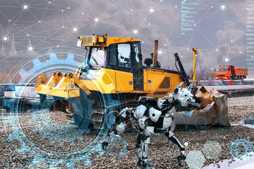 The new Xwatch Safety Solutions robotic XWRover takes the lead in safeguarding construction sites